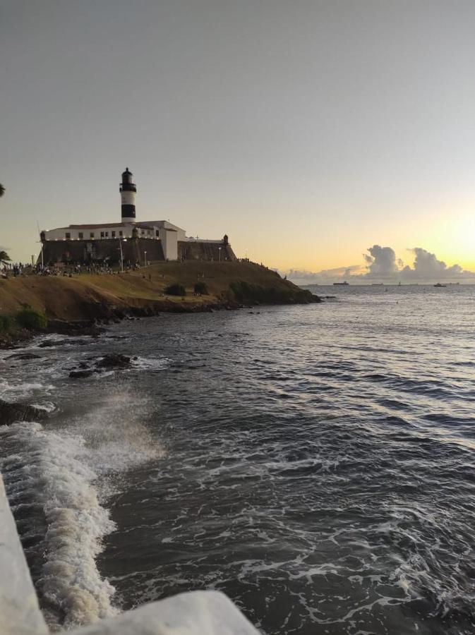 Apartamento Farol Barra Flat Salvador Esterno foto
