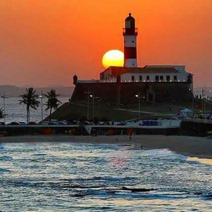 Apartamento Farol Barra Flat Salvador Esterno foto